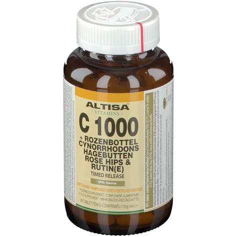 Altisa Vitamine C Mg Rozenbottel Timed Release St Farmaline