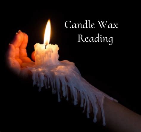 Wax Reading Candle Wax Dripping Reading Etsy