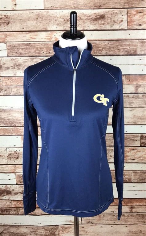 Champion Powertrain Womens Medium Georgia Tech Yellow Jackets Light