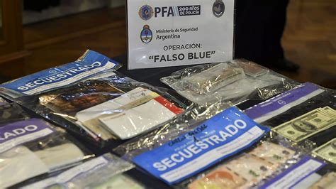 Desbaratan A La Banda Del Falso Blue Una Organizaci N Que