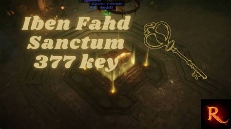 Diablo Immortal Iben Fahd Sanctum Key Open All Chest Youtube