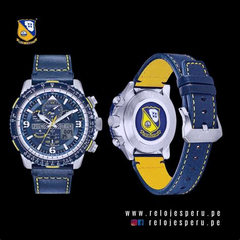 Citizen Promaster Blue Angels Eco Drive Energia Solar Jy L