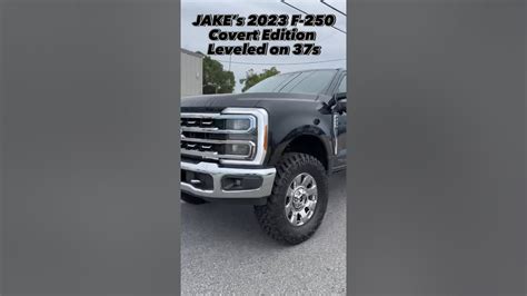 2023 Ford F 250 Bubba Leveled On 37s Covert Edition Youtube