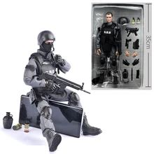 Conjunto de figuras del ejército BJD para niños soldados de las