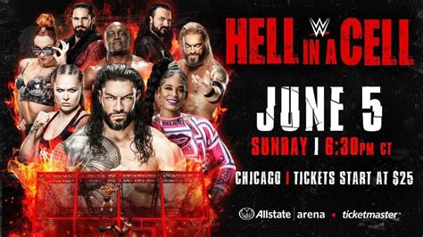 Wwe Hell In A Cell 2022 Poster