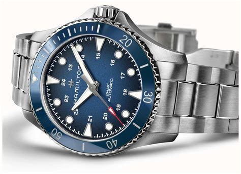 Hamilton Khaki Navy Scuba Automatic 43mm Blue Dial Stainless Steel