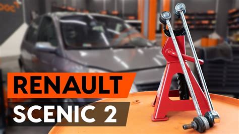 Hoe Stabilisatorstang Vooraan Vervangen Bij Een Renault Scenic