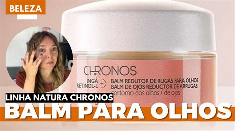 Novidade Natura Balm Redutor De Rugas Linha Chronos Rea Dos Olhos