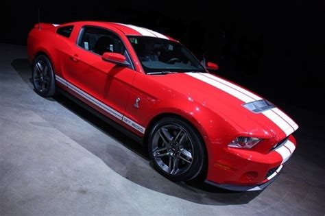 Torch Red 2010 Ford Mustang Shelby Gt 500 Coupe Photo Detail