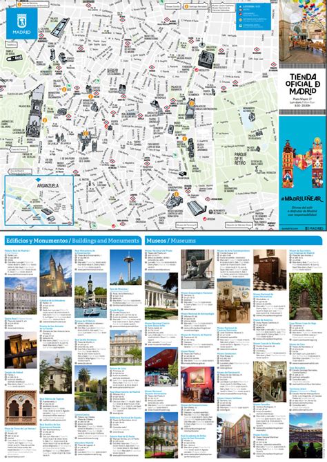 Gratis Madrid Stadtplan Mit Sehenswürdigkeiten Zum Download