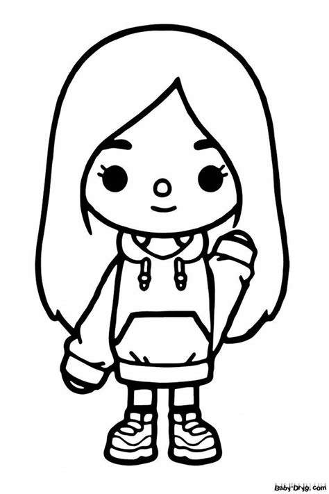 Coloring Pages Toka Boka For Girls Characters With Clothes 38 Pcs Download Or Print For Free