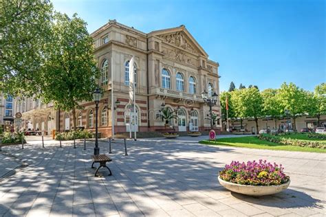 The Theater Building Baden Baden Germany Stock Photo Image Of Baden