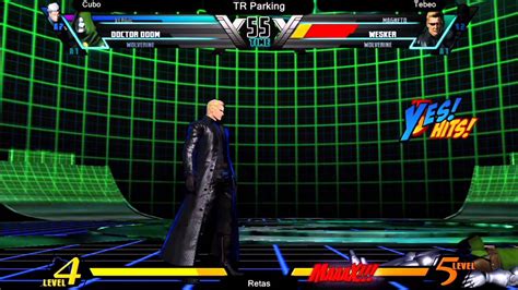 Umvc Cubo Wolverine Doom Vergil Vs Tebeo Wolverine Magneto Wesker