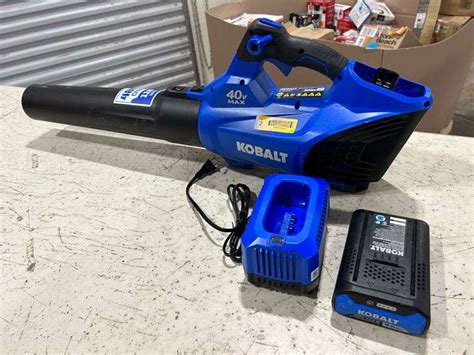 Kobalt 40 Volt Blower Kit Sierra Auction Management Inc