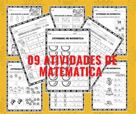 09 Atividades 1º Ano Matemática