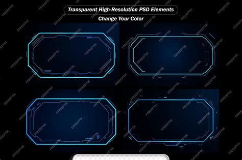 premium psd advanced science  technology screen
