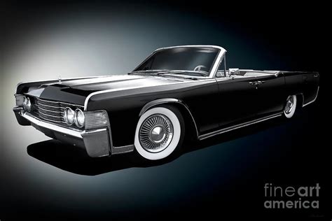 1965 Lincoln Continental Convertible Photograph by Dave Koontz - Pixels