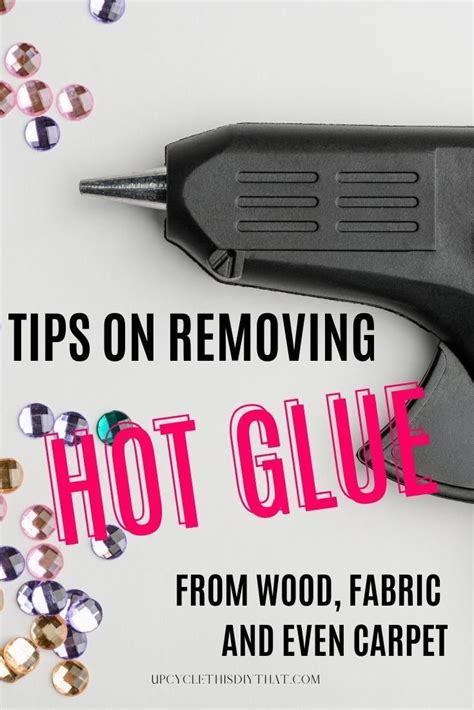 Tips On Removing Hot Glue From Wood Fabric Or Even Carpet How To