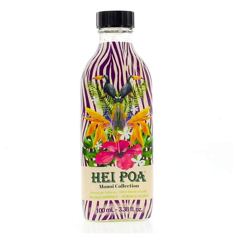 Hei Poa Pur Monoï de Tahiti Moringa 100ml MaPara Tunisie