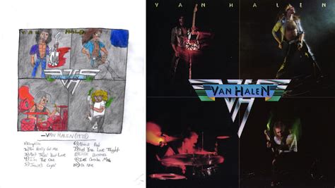 Van Halen(1978) by Van Halen - Album Cover Drawing by Prime55 on DeviantArt