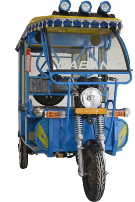 Dabang Pro Eco Friendly Battery Operated E Rickshaw At Rs 170000 E