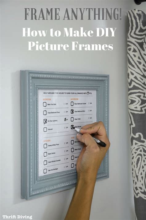 Homemade Poster Frames