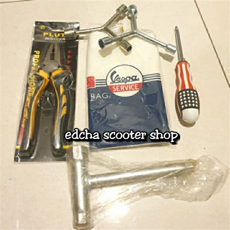 Jual Tool Kit Tool Bag Vespa Untuk Vespa Px Excel Npx Sprint Super