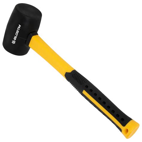 Buy BLOSTM Heavy Duty Rubber Mallet Ideal 16oz Solid Rubber Mallet