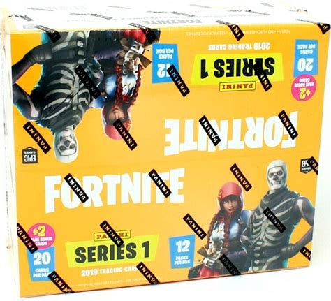 2019 Panini Fortnite Series 1 Trading Cards Fat Pack Box Blowout Cards