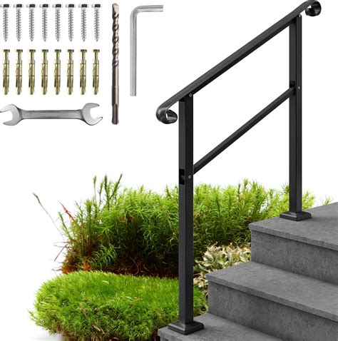 Railing Now Midway Transitional Handrail Black Amazon