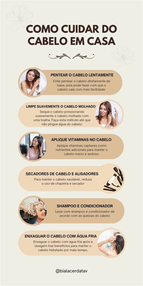 Como Cuidar Do Cabelo Em Casa Em Produtos De Cabelo