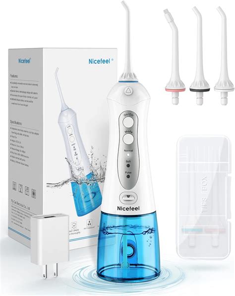 Limpiador de dientes inalámbrico Water Flosser Nicefeel 300ML