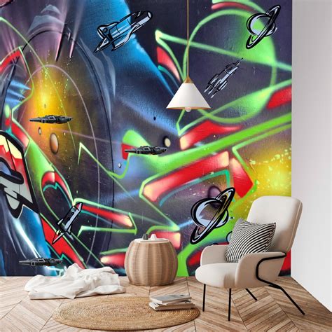 Galaxy Decorations for Bedroom Wall Murals Peel and Stick - Etsy