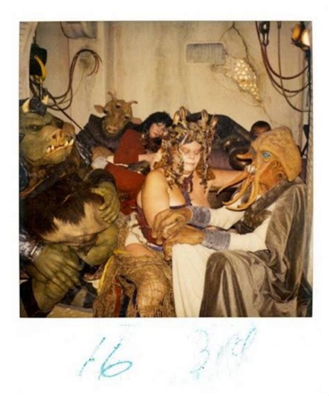 Gallery Of 50 Rare Polaroids From The Return Of The Jedi Set