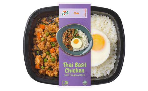 7 Eleven Singapore 7 Select Thai Basil Chicken With Fragrant Rice