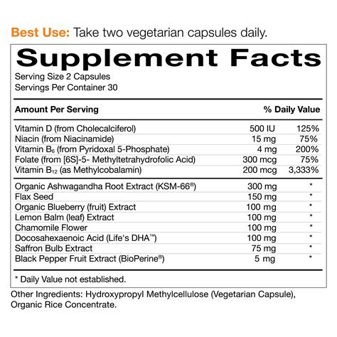 Pink Stork Postpartum Mood Support Supplement with Ashwagandha, Vitamin