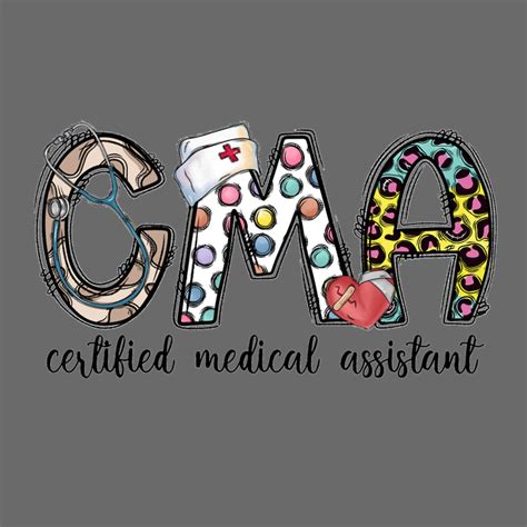 Certified Medical Assistant Transfer Prints