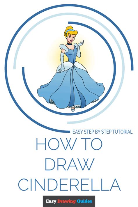 How To Draw Cinderella Really Easy Drawing Tutorial