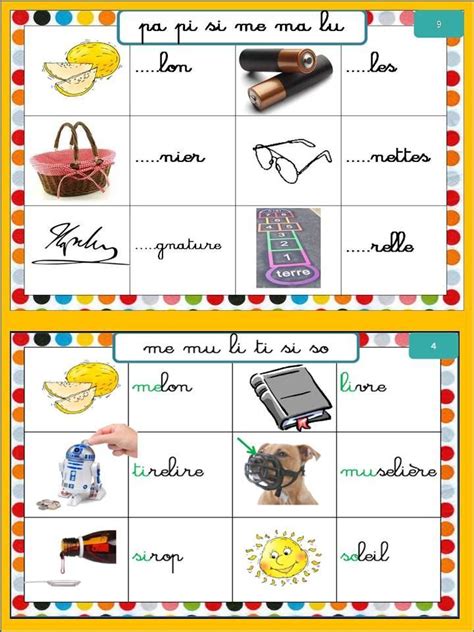 Best Matern Gs Phrase Mots Syllabes Sons Lettres Images On