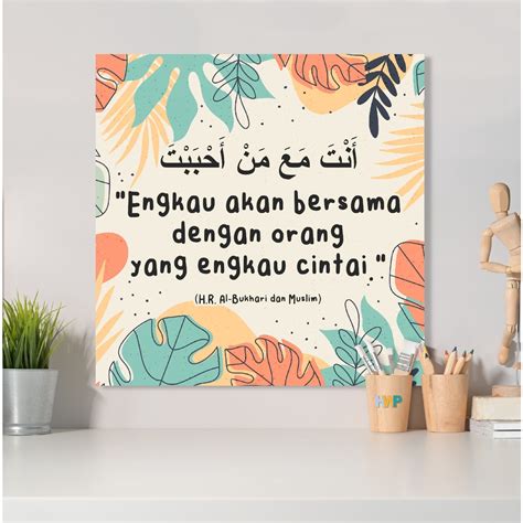 Jual Hiasan Dinding Wall Decor Pajangan Dinding Quotes Islami Kata Kata