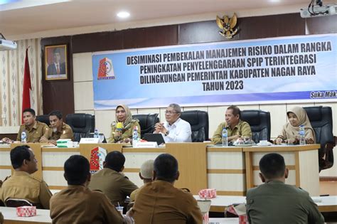 Inspektorat Nagan Raya Gelar Dpmr Dalam Rangka Peningkatan Spip Tahun