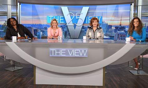 Joy Behar Falls Over Her Chair Live On 'The View'