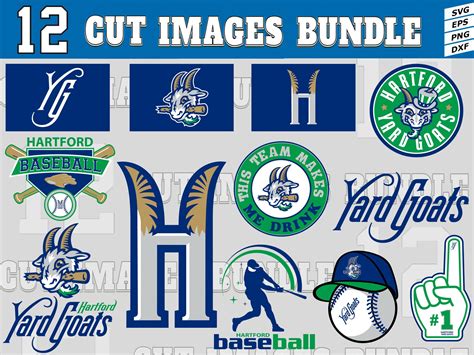 Hartford Yard Goats SVG Gravectory