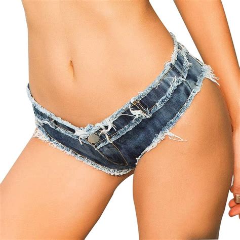 Femme Super Mini Jean Shorts Denim Bas Shorts Classique Été Pantalons