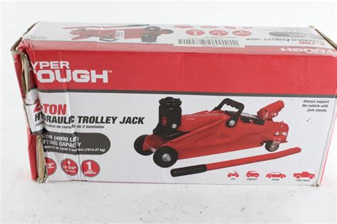 Hyper Tough 2 Ton Hydraulic Trolley Jack Property Room