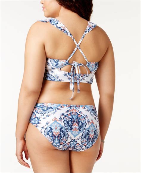 NWT Becca Swimsuit Bikini Bottom Plus Size 1X 16 18 Naples EBay