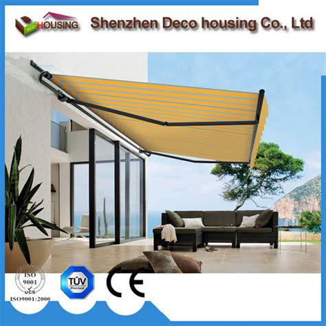 Import Spanish Fabric Retractable Awningprefab Aluminum Awning With