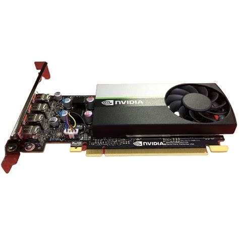 Dell NVIDIA® Quadro® T1000, 4 GB GDDR6, full height, PCIe 3.0x16, 4 mDP ...