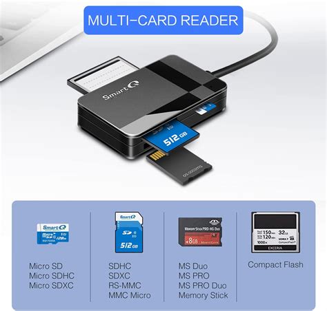 Smartq C Usb Multi Card Reader