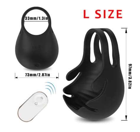 Testicle Vibrator For Men Penis Massager Etsy